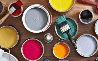 Покраска мебельных фасадов кухни МДФ: виды красок и лаков, технология нанесения